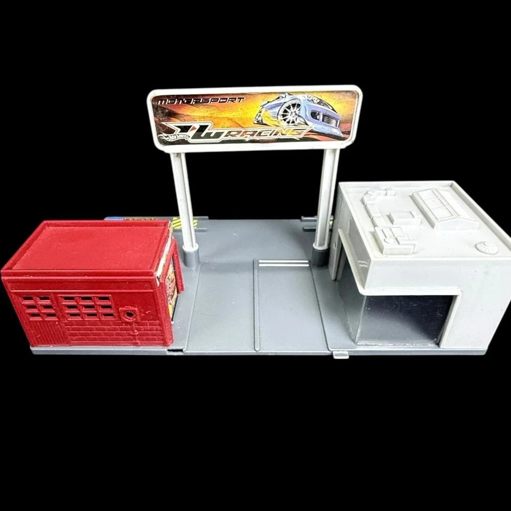 Hot Wheels Mega City Pack 2007 Playset Town‎ Buildings Garage